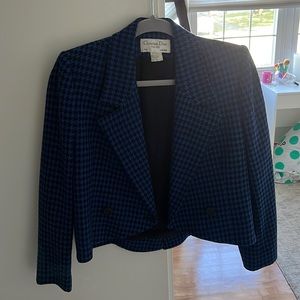 Vintage Blue Christian Dior Blazer
